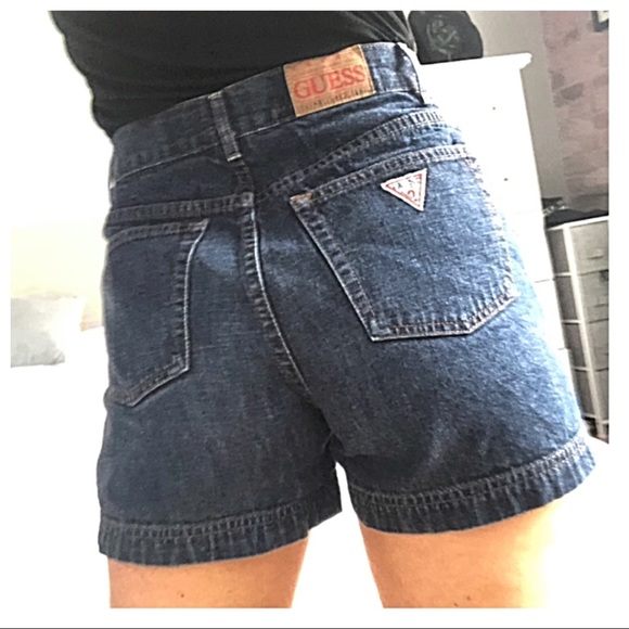 Guess Pants - Vintage GUESS High Rise Denim Shorts